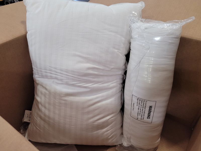 Photo 2 of Beckham Hotel Collection Bed Pillows Standard / Queen Size Set of 2 - Down Alternative Bedding Gel Cooling Pillow for Back, Stomach or Side Sleepers