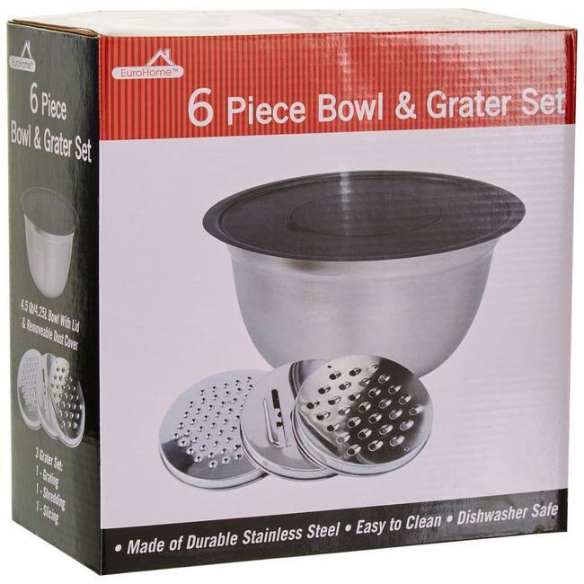 Photo 2 of Euro Home 6 piece bowl and grater set