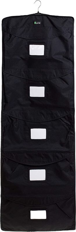 Photo 1 of Go Far 5-Day Travel Organizer - Use as Garment Bags for Closet Storage - Hanging Travel Bag for Men and Women