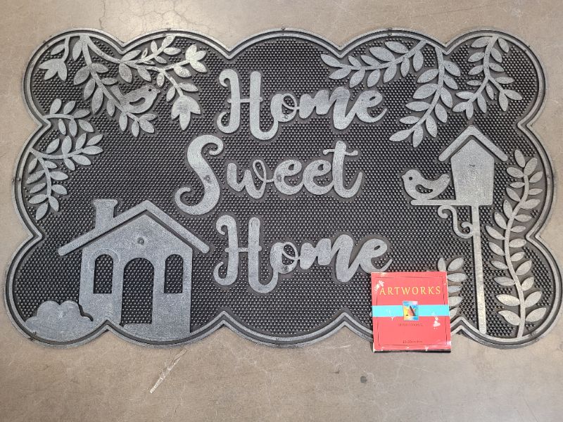 Photo 2 of Home Sweet Home Door Mat, Eco-Friendly, Deck, Pool, Non Slip 18X30 in