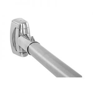 Photo 1 of 72" Curved Shower Curtain Rod - Stainless Steel