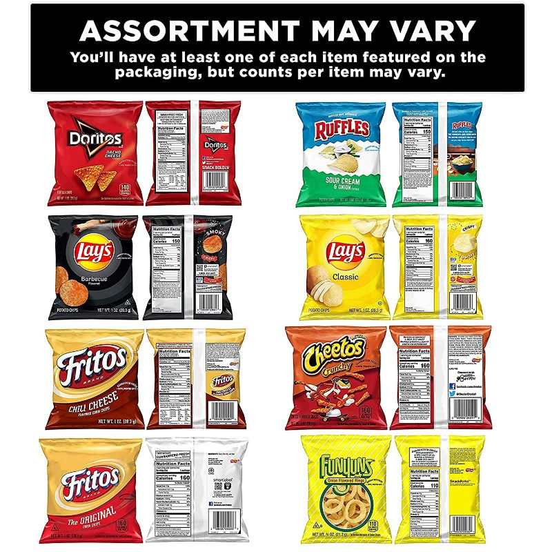 Photo 2 of Frito-Lay Variety Pack, Party Mix, 40 Count EXPIRED NOV/DEC 2022