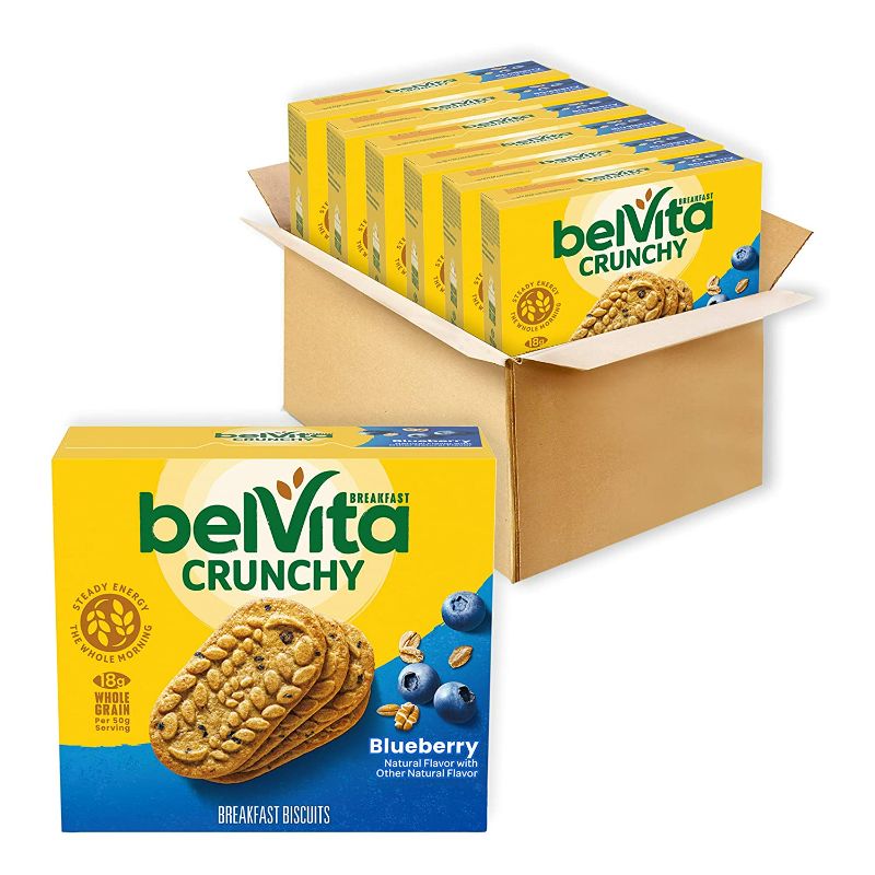 Photo 1 of belVita Blueberry Breakfast Biscuits, 30 Total Packs, 6 Boxes - 5cout  EXPIRED SEPT 2022