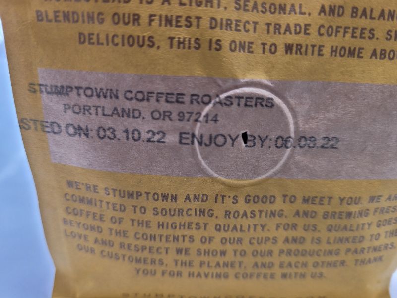 Photo 3 of Stumptown Coffee Roasters, Medium Roast Whole Bean Coffee Gifts - Homestead Blend 12 Ounce Bag with Flavor Notes of Milk Chocolate, Cherry and Orange