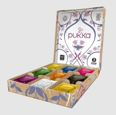 Photo 1 of Pukka Organic Tea Bags Gift Set, Active Selection Box Herbal Tea, Perfect as a Gift, (Pack of 1) 45 Tea Bags BEST BY APRIL 2023