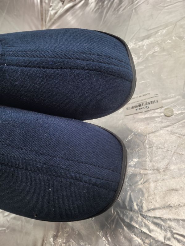Photo 4 of HOME-X Memory Foam Slippers Small- Navy Blue (Fits W 6.5 - 8.5 M 6-7)
