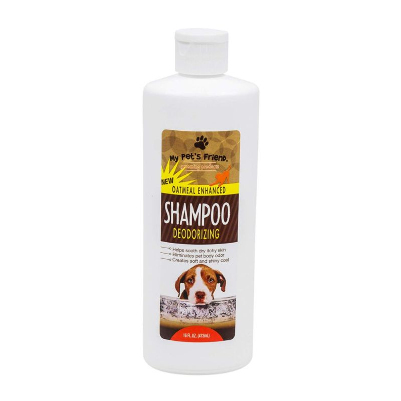 Photo 2 of My Pet's Friend (2 Pack) Oatmeal Enhanced Deodorizing Shampoo, 16-oz. Bottles AND ONE LA's Totally Awesome Dog Shampoo w/ Aloe (32 fl oz)
