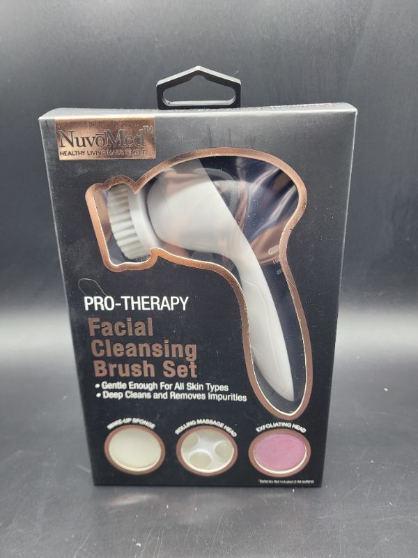 Photo 3 of Pro-Therapy Facial Cleansing Brush Set
