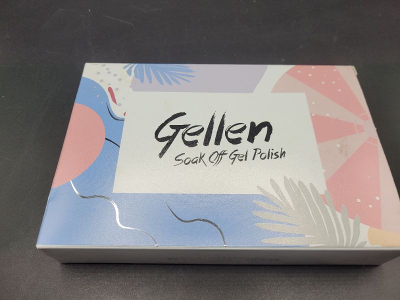 Photo 3 of Gellen Gel Nail Polish Kit, 6 Colors Brown Reds Gel Polish Set, Trendy Fall Winter Season Home/Salon Nail Gel Polish Manicure Kit