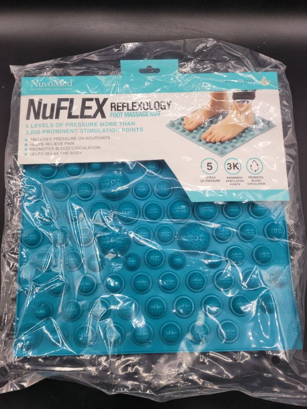 Photo 2 of Nuvomed NuFLEX Reflexology Foot Massage Mat