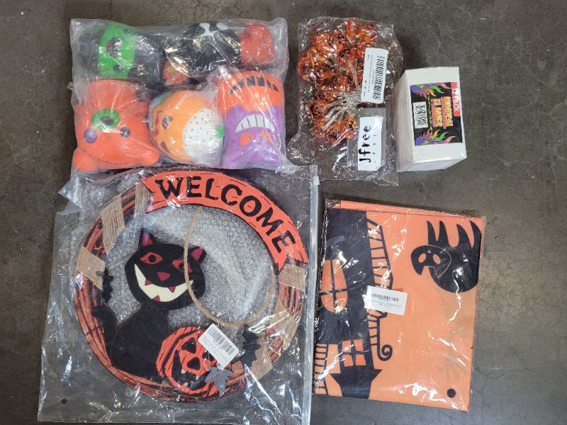 Photo 1 of Assorted Halloween Decor and Toys Bundle
