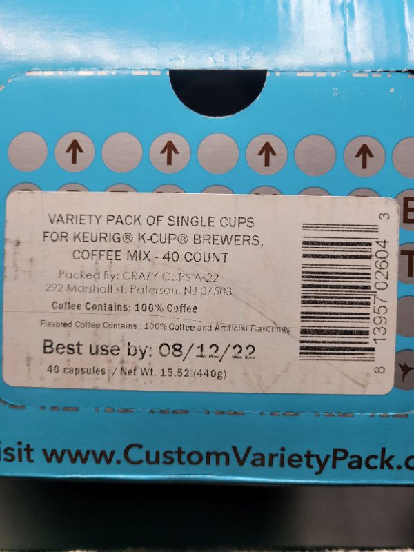 Photo 2 of Coffee Pods Variety Pack Sampler, Assorted Single Serve Coffee for Keurig K Cups Coffee Makers, 40 Unique Cups - Great Coffee Gift Coffee Variety