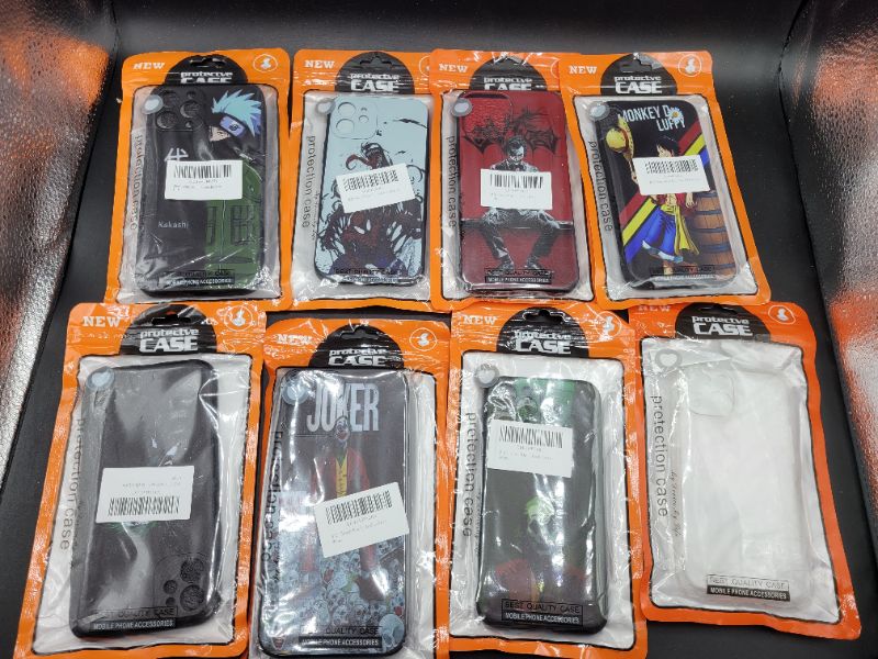Photo 1 of Assorted Phone Cases, Varitey Styles and Designs