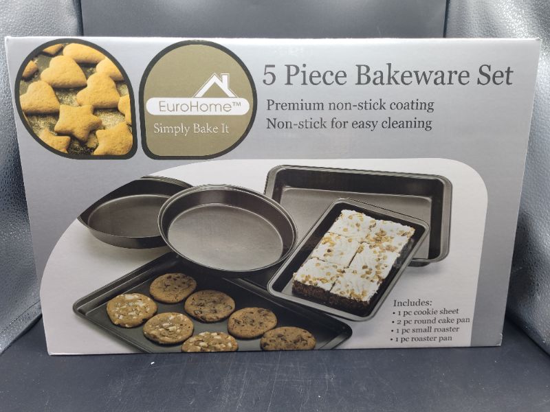 Photo 2 of Euro Home - 5 - Piece - Bakeware Set