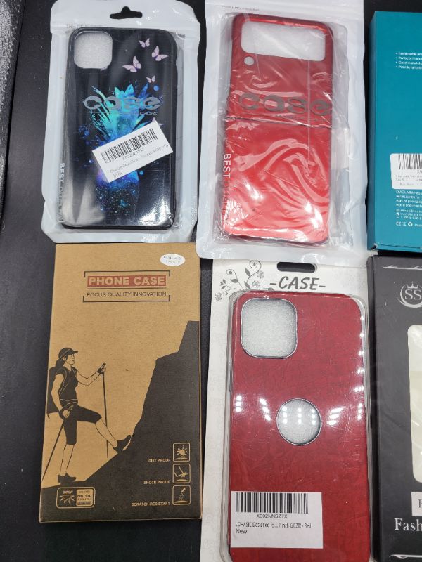 Photo 2 of Assorted Cell Phone Cases Bundle, Various Styles and Designs