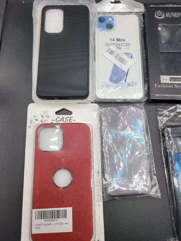 Photo 2 of Assorted Cell Phone Cases Bundle, Various Styles and Designs