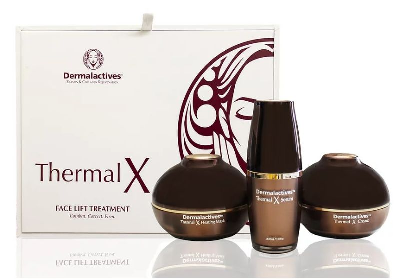 Photo 2 of THERMAL X FACE LIFTING TREATMENT TARGETS WRINKLES AND FINE LINES USE MASK ADD SERUM FCE WILL BE YOUNGER AND FIRMER NEW 