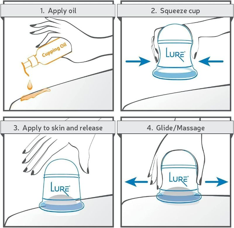 Photo 6 of Cellulite Cup Cupping Therapy Sets, Silicone Anti Cellulite Vacuum Massage Cups to Smooth Fascia, Firm and Tone Skin