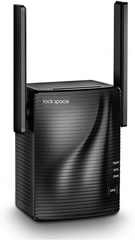 Photo 2 of WiFi Extender - rockspace Wireless Signal Booster up to 1600sq.ft, 2.4 & 5GHz Dual Band Amplifier with Ethernet Port, Access Point, Wireless Internet Repeater Gigabit Wired Mode with 8 Second Setup