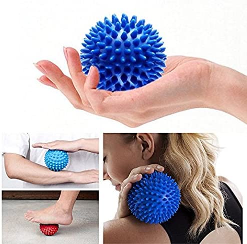 Photo 2 of VORNNEX Pack of 2 Spiky Hard Massage Balls - Plantar Fasciitis, Muscle Soreness Massager Ball