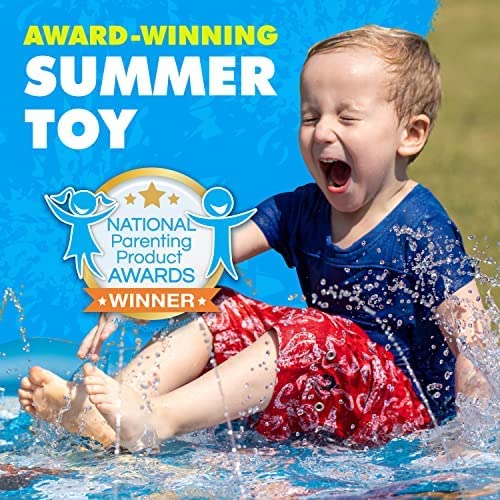 Photo 1 of SplashEZ 3-in-1 Splash Pad, Sprinkler for Kids and Wading Pool for Learning – Dog Sprinkler Pool, 60’’ Inflatable Water Summer Toys – “from A to Z” Outdoor Play Mat for Babies & Toddlers