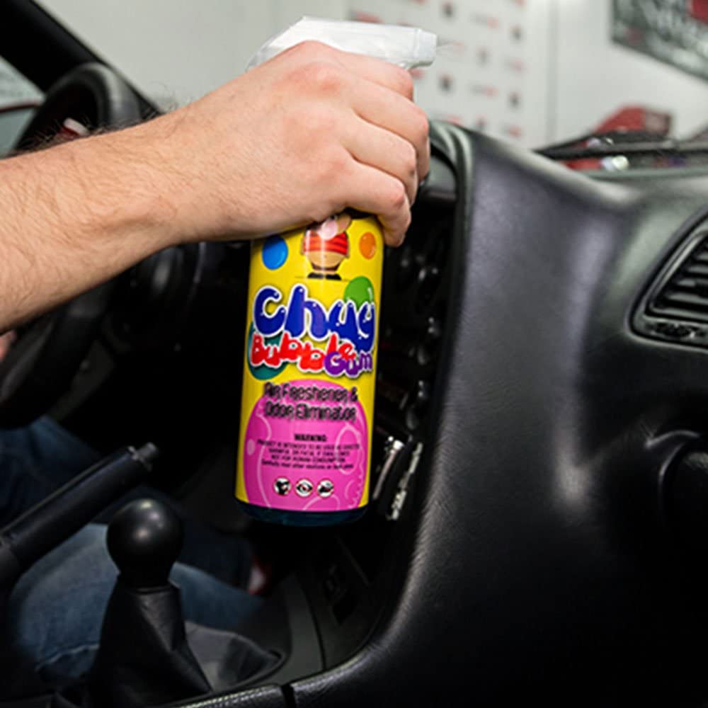 Photo 1 of Chemical Guys AIR_221_16 Chuy Bubble Gum Premium Air Freshener and Odor Eliminator (16 oz)