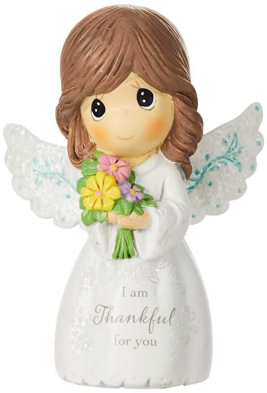 Photo 1 of Precious Moments 162404 I Am Thankful For You, Mini Resin Figurine