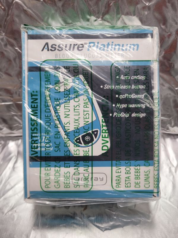 Photo 3 of Assure Platinum Blood Glucose Meter 500001, 1 each
