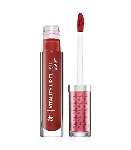 Photo 1 of It Cosmetics Vitality Lip Flush Stain Hydrating Serum Gloss Stain, Wine Berry Flush, 0.11 oz / 3.40 ml
