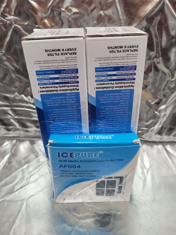 Photo 2 of ICEPURE Refrigerator Water Filter, Compatible with LG LT700P, Kenmore 9690, ADQ36006101, ADQ36006102, 46-9690, LFXC24726S, LFXS24623S, LFXS30766S, RFC1200A, Pack of 2