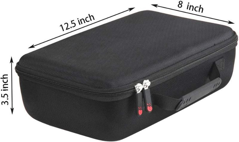 Photo 2 of Hermitshell Hard Travel Case for QXK 2021 Upgraded 7500Lumens Mini ProjectorProjector/QKK Mini Projector 4500Lumens Portable LCD Projector (Case for Projector+Power Cable)
