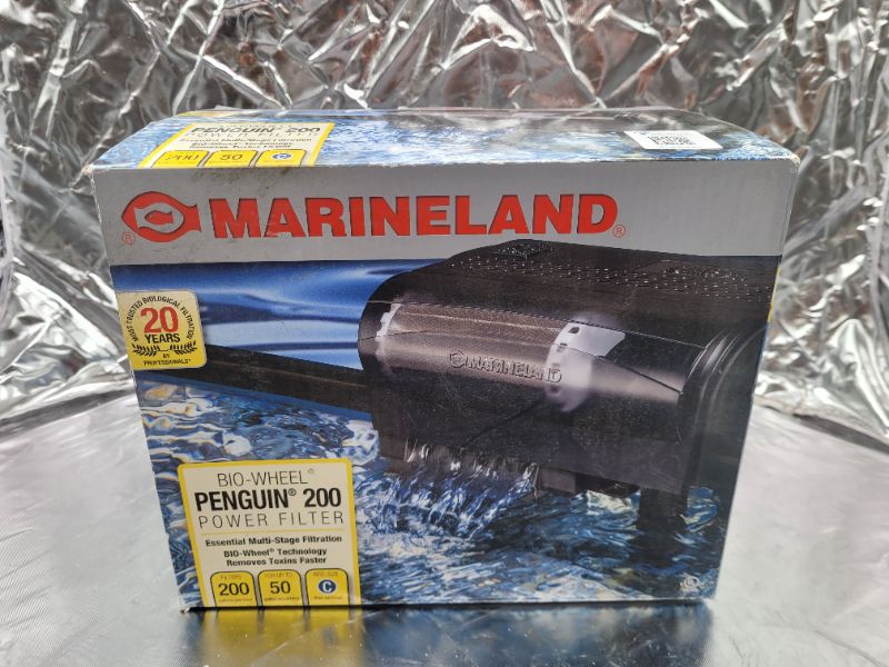 Photo 2 of Marineland Bio-Wheel Penguin 200 Power Filter
