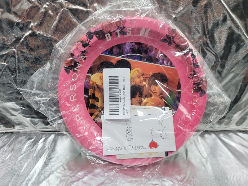 Photo 2 of KPOP Bangtan Boys Party Supplies - Coated Plates for Army Party decorations, MAP OF THE SOUL : PERSONA, (Plates 7" 16pcs)