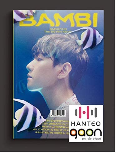 Photo 1 of Exo Baekhyun - Bambi [Photobook Bambi ver.] (3rd Mini Album) [Pre Order] CD+Photobook+Folded Poster+Others with Tracking, Extra Decorative Stickers, Photocards