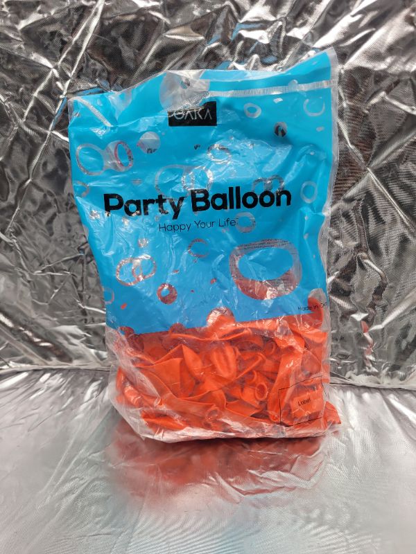 Photo 2 of 5 Inch Latex Balloons Mini Party Balloons party decoration supplies,Orange,Pack of 120