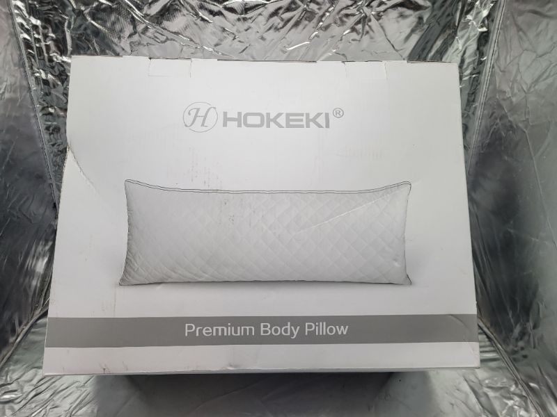 Photo 3 of Luxury Full Body Pillow? Polyester Bed Pillows?Adjustable Soft Body Pillow,Suitable for Various Postures Sleeping Pillows, 20 Inches x 54 Inches (White)