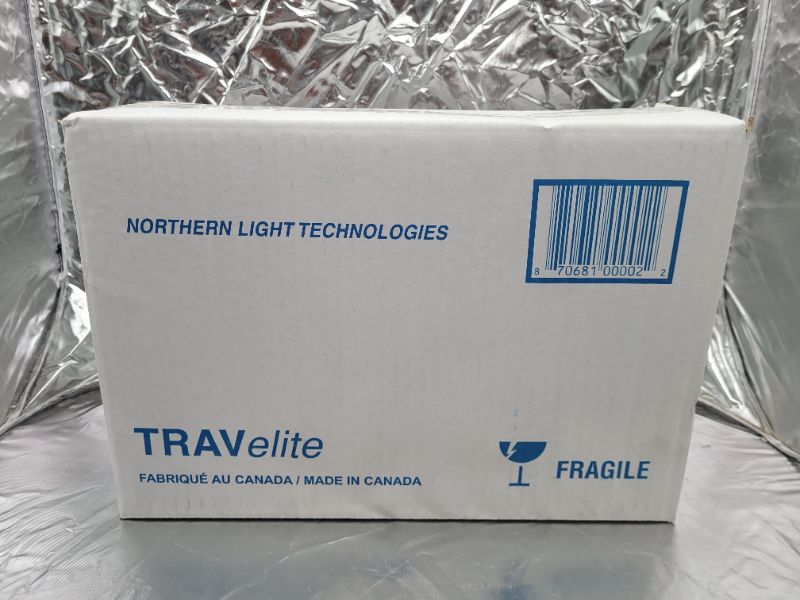 Photo 2 of Northern Light Technology Travelite 10,000 Lux Bright Light Therapy Portable Light Box, Beige White