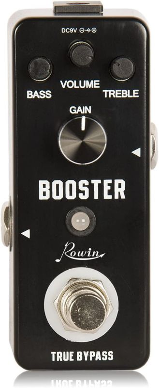 Photo 1 of Rowin Booster Pedal with Rich Distortion Sound True Bypass LEF-318