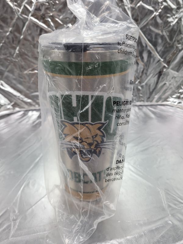 Photo 2 of Tervis Triple Walled Ohio University Bobcats Insulated Tumbler Cup Keeps Drinks Cold & Hot, 30oz - Stainless Steel, Tradition