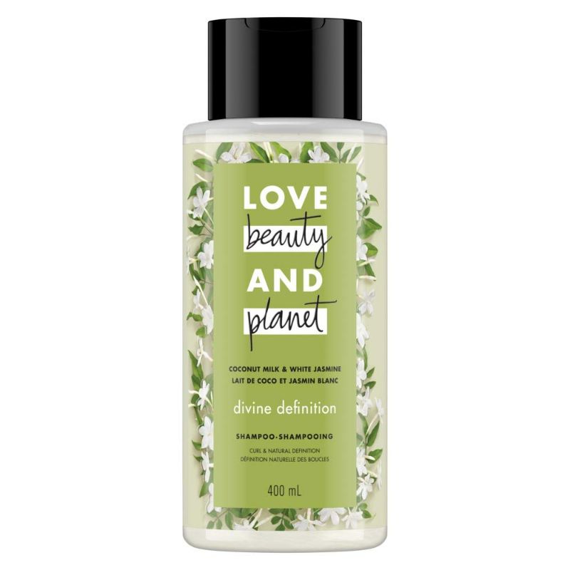 Photo 2 of Love Beauty Planet Divine Definition Conditioner and Sulfate Free Shampoo, Coconut Milk & White Jasmine 13.5 fl oz