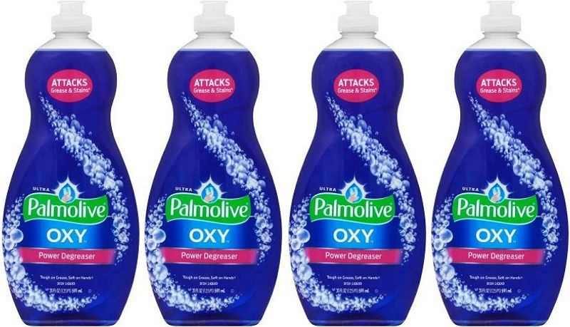 Photo 1 of Palmolive Ultra Dish Liquid, Oxy Power Degreaser - 20 fl oz - 4 Pack