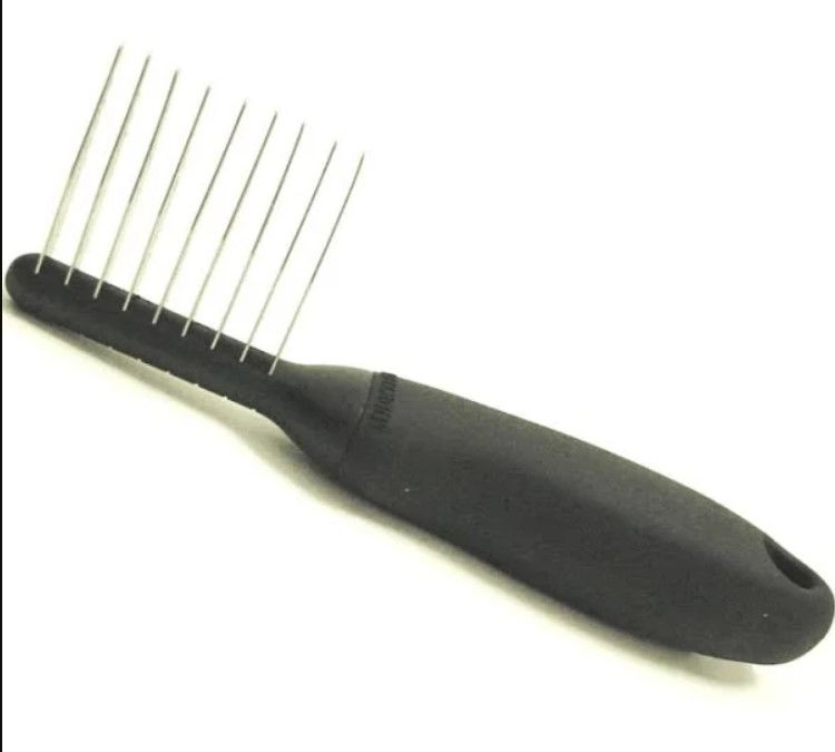 Photo 3 of 3 pcs MiracleCoat Dog Brush/Comb/Rake Bundle: Large Comfort Tip Brush | De-matting Comb | Rake 