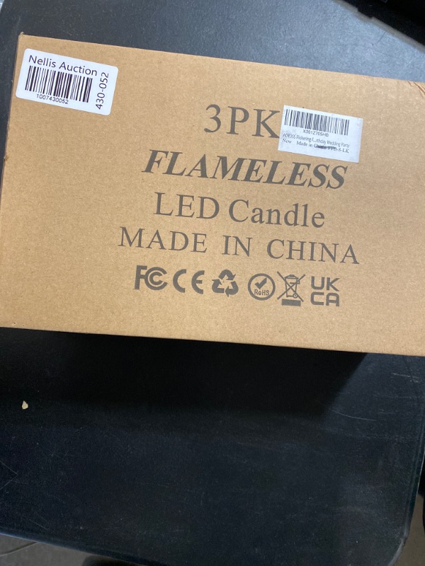 Photo 4 of ACROSS Flickering Flameless Candles, Set of 3 Real Wax Color Changing LED Pillar Candles Battery Operated Realistic Dancing Flame Fake Candles with 18-Key Remote Control for Halloween Christmas Party