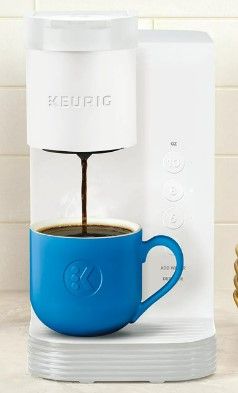 Photo 1 of Keurig K-Express Essentials Cloud White Single-Serve K-Cup Pod Coffee Maker