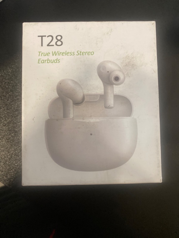 Photo 2 of Letsfit LF-T28-08 True Wireless Earbuds&#44; White