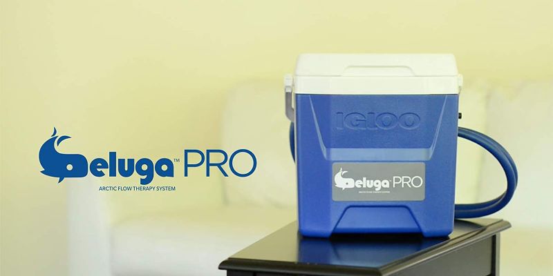 Photo 2 of Beluga PRO Arctic Flow Therapy System with Knee Wrap | with Advanced Programmable Digital Timer | 12qt Cooling Reservoir