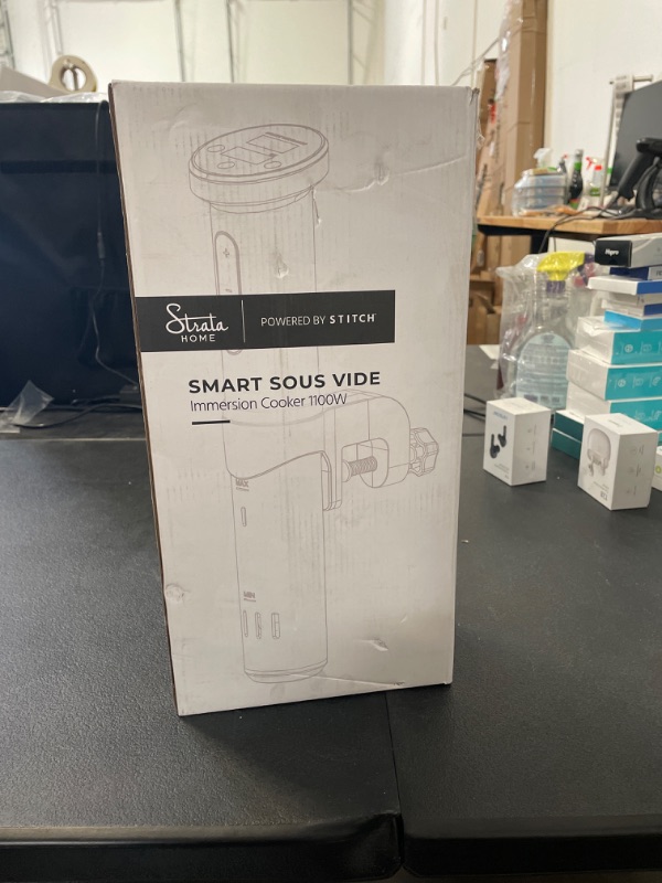 Photo 4 of Monoprice Powered by STITCH Wireless Smart Sous Vide Precision Cooker, 1100 Watts, IPX7 - Strata Home Collection