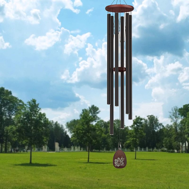 Photo 1 of Suntimber Extra Large Wind Chimes Outside Deep Tone, 58" Memorial Sympathy Wind Chime for a Loss of Loved One,Memorial Sympathy Gift, Wind Chime Outdoor Clearance for Garden,Yard,Patio and Lawn