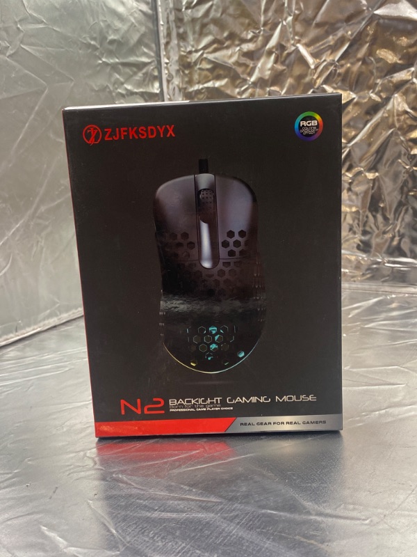 Photo 2 of ZJFKSDYX N2 Backlight Gaming Mouse RGB