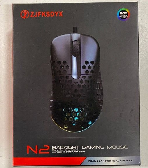 Photo 1 of ZJFKSDYX N2 Backlight Gaming Mouse RGB